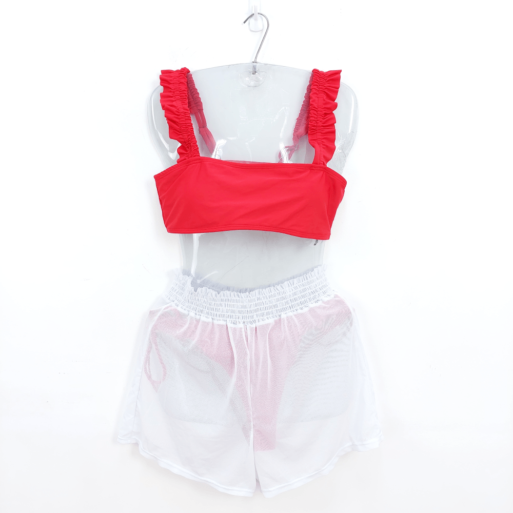 Biquíni Shein Feminino Vermelho G 44/46 Daz Roupaz