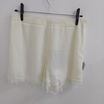 Shorts-Drezzup-Feminino-Off-white-M---40-42