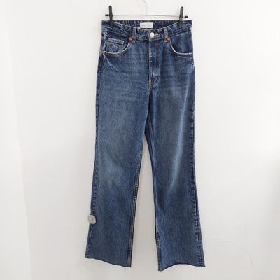 Calcas-Zara-Feminino-Jeans-P---36-38