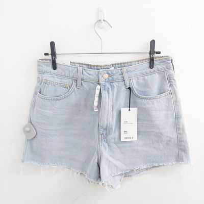 Shorts-Forever-21-Feminino-Jeans-P---36-38